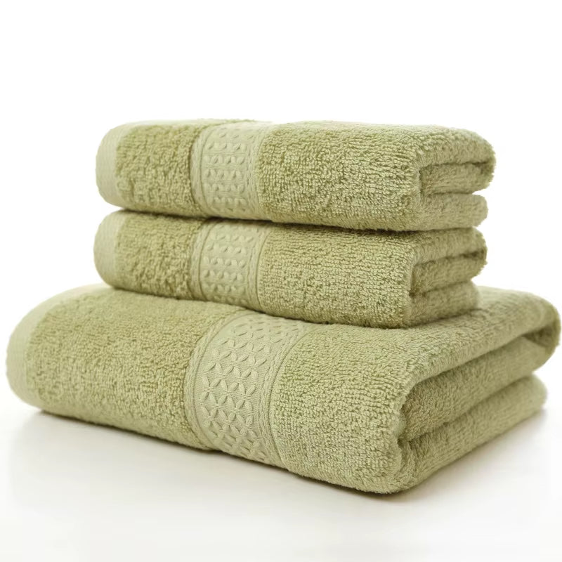 Large Cotton Super Absorbent Thick Towel Bath Towel 70*140 Soft Bath Towel Comfortable Beach Towel