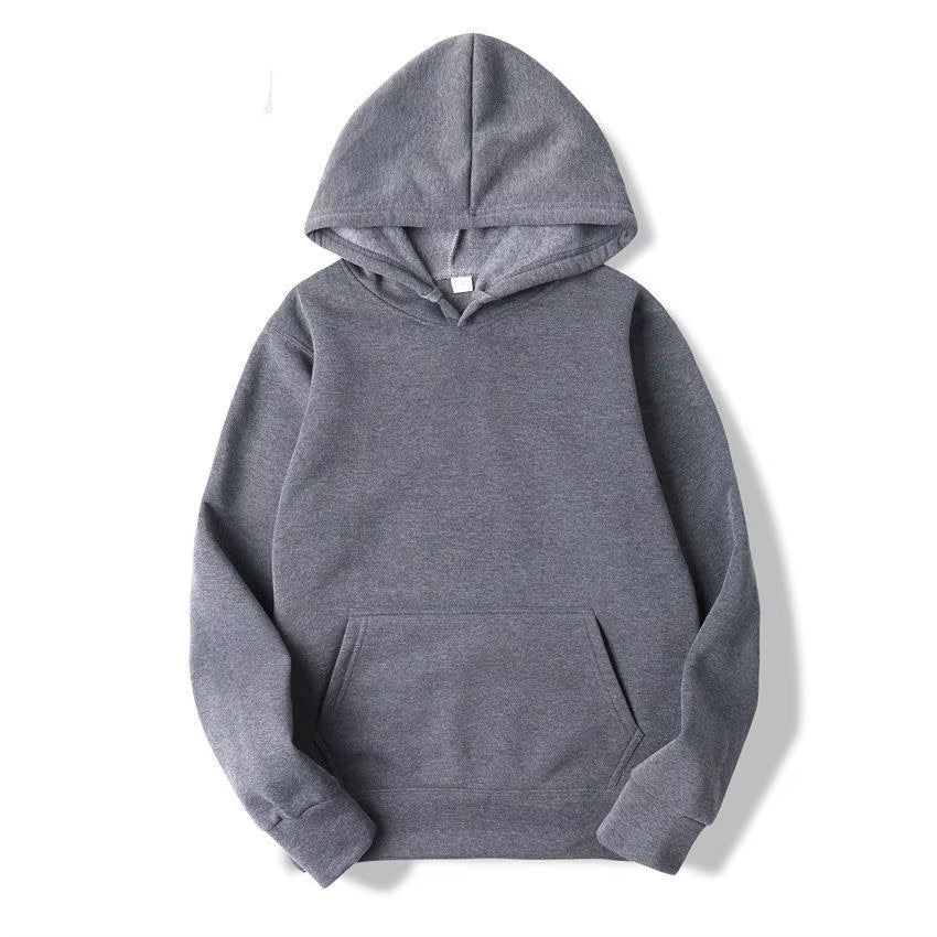 Blank Fleece Pullover Hoodie Men Fashion Hooded Sweatshirt Unisex Black White Hoodies for Men Sudaderas Para Hombres Polerones