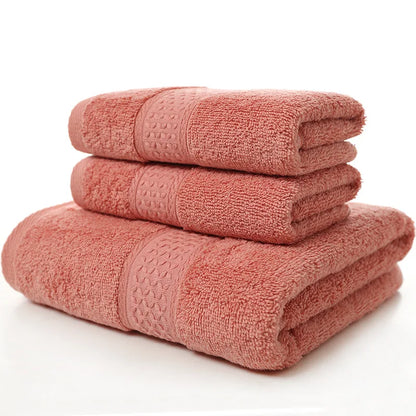 Large Cotton Super Absorbent Thick Towel Bath Towel 70*140 Soft Bath Towel Comfortable Beach Towel