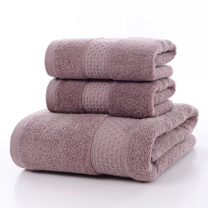 Large Cotton Super Absorbent Thick Towel Bath Towel 70*140 Soft Bath Towel Comfortable Beach Towel