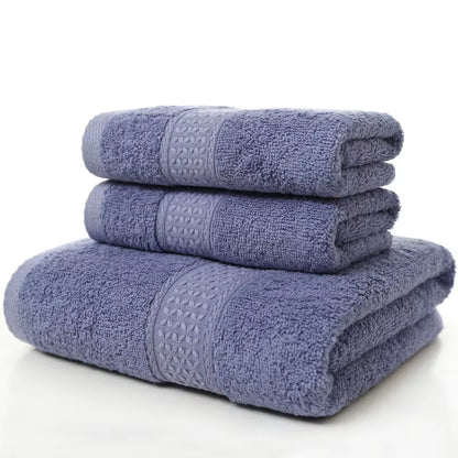 Large Cotton Super Absorbent Thick Towel Bath Towel 70*140 Soft Bath Towel Comfortable Beach Towel